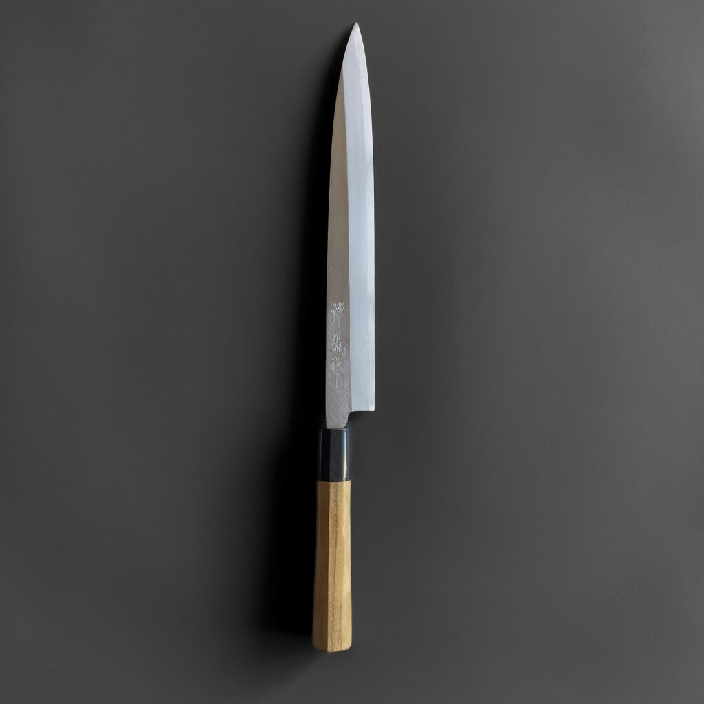 Cuchillo Japonés Yanagiba Acero Shirogami 240mm ZenPou