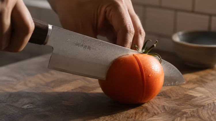 como saber si cuchillo esta afilado